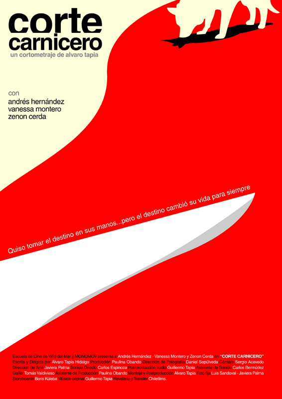 Poster Corte Carnicero
